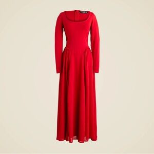 NWT (X-large) Red Ballet dress with Chiffon Skirt